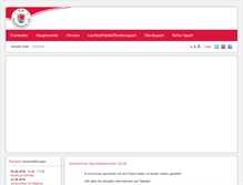 Tablet Screenshot of djk-reichenbach.org